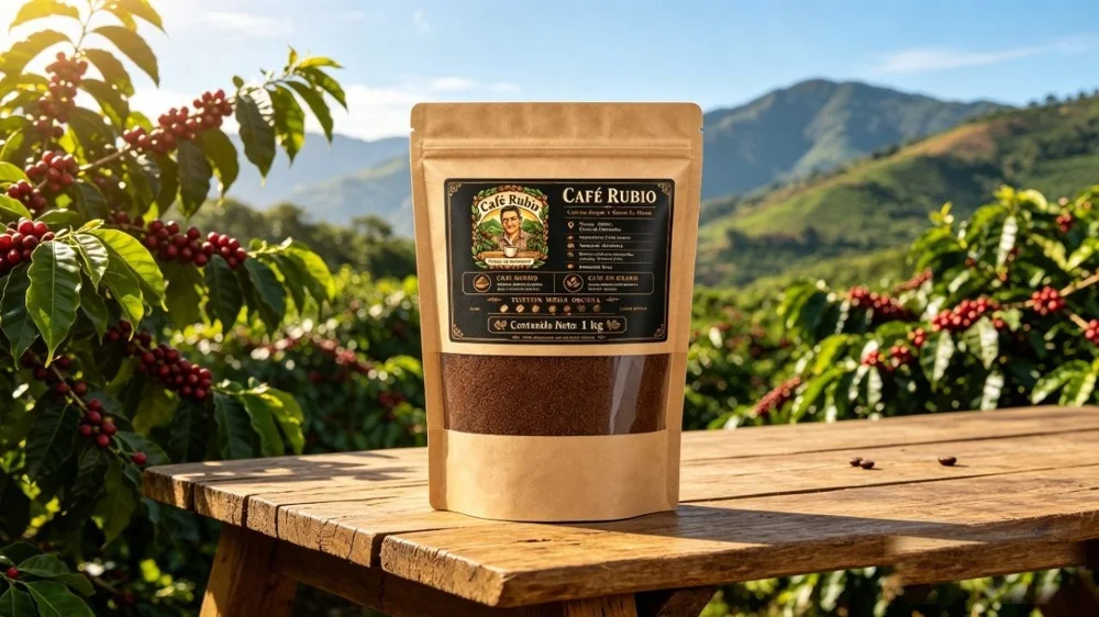 Café Rubio: café de origen presentado en su tienda online